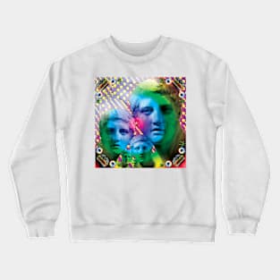holographic dude what Crewneck Sweatshirt